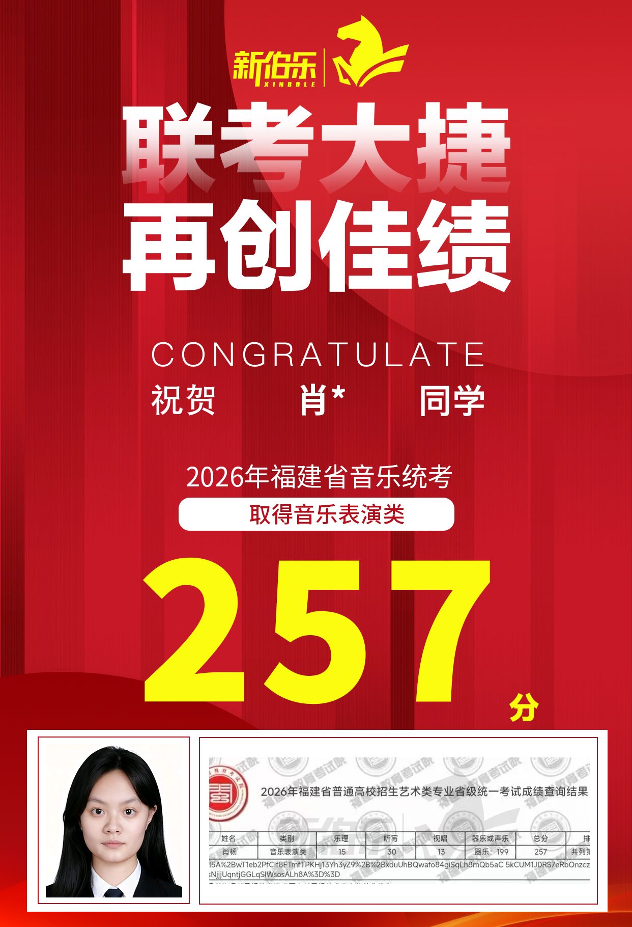 高分喜报